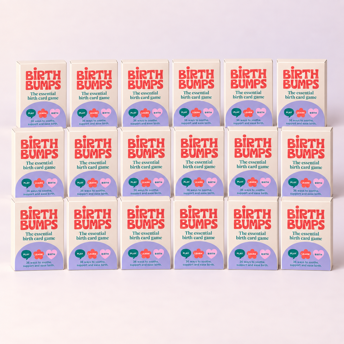 Birth Bumps Professional Pack – 18 Card Games