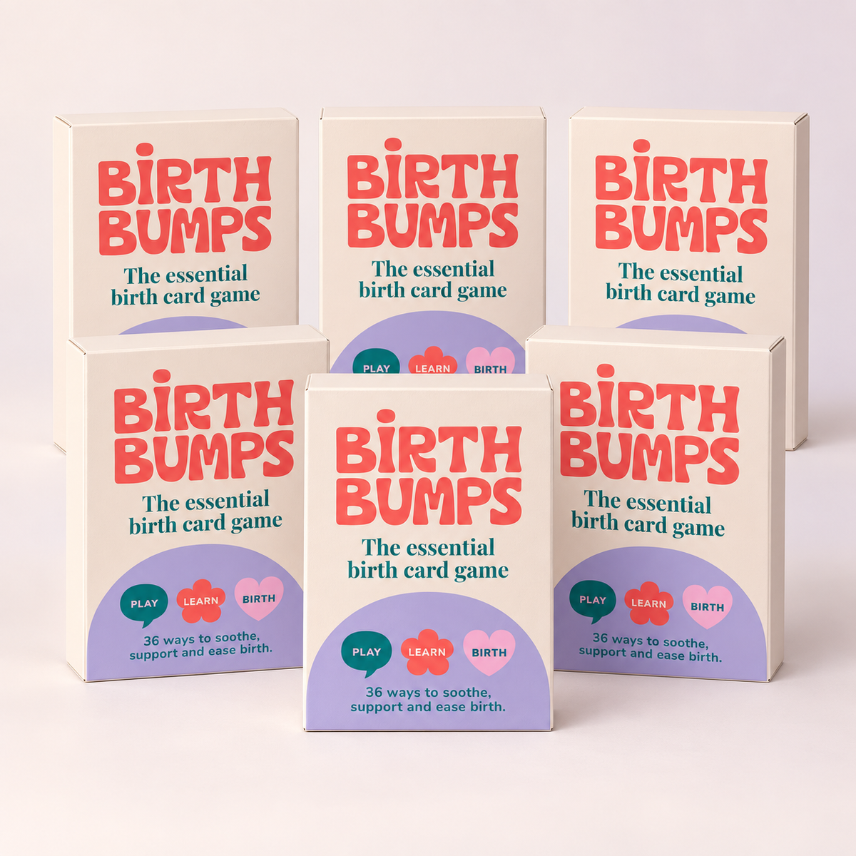 Birth Bumps Professional Starter Pack – 6 Card Games