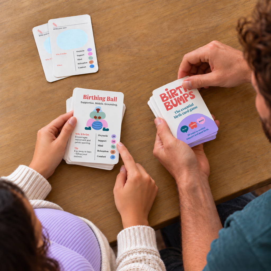 Pre-order your Birth Bumps – Birth Preparation Card Game